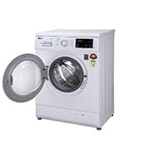 LG 7Kg Front Load Washing Machine, Inveter Direct Direct Drive, 6 Motion DD, White, FHM1207SDW