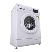 LG 7Kg Front Load Washing Machine, Inveter Direct Direct Drive, 6 Motion DD, White, FHM1207SDW