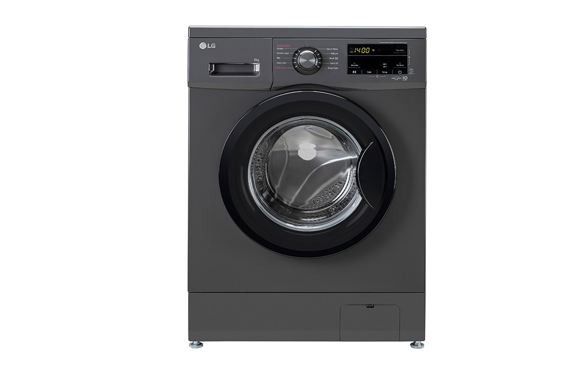LG FHM1409BDM front loading washing machine front view