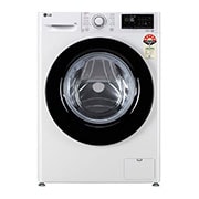 LG FHP1208Z3W front loading washing machine front view