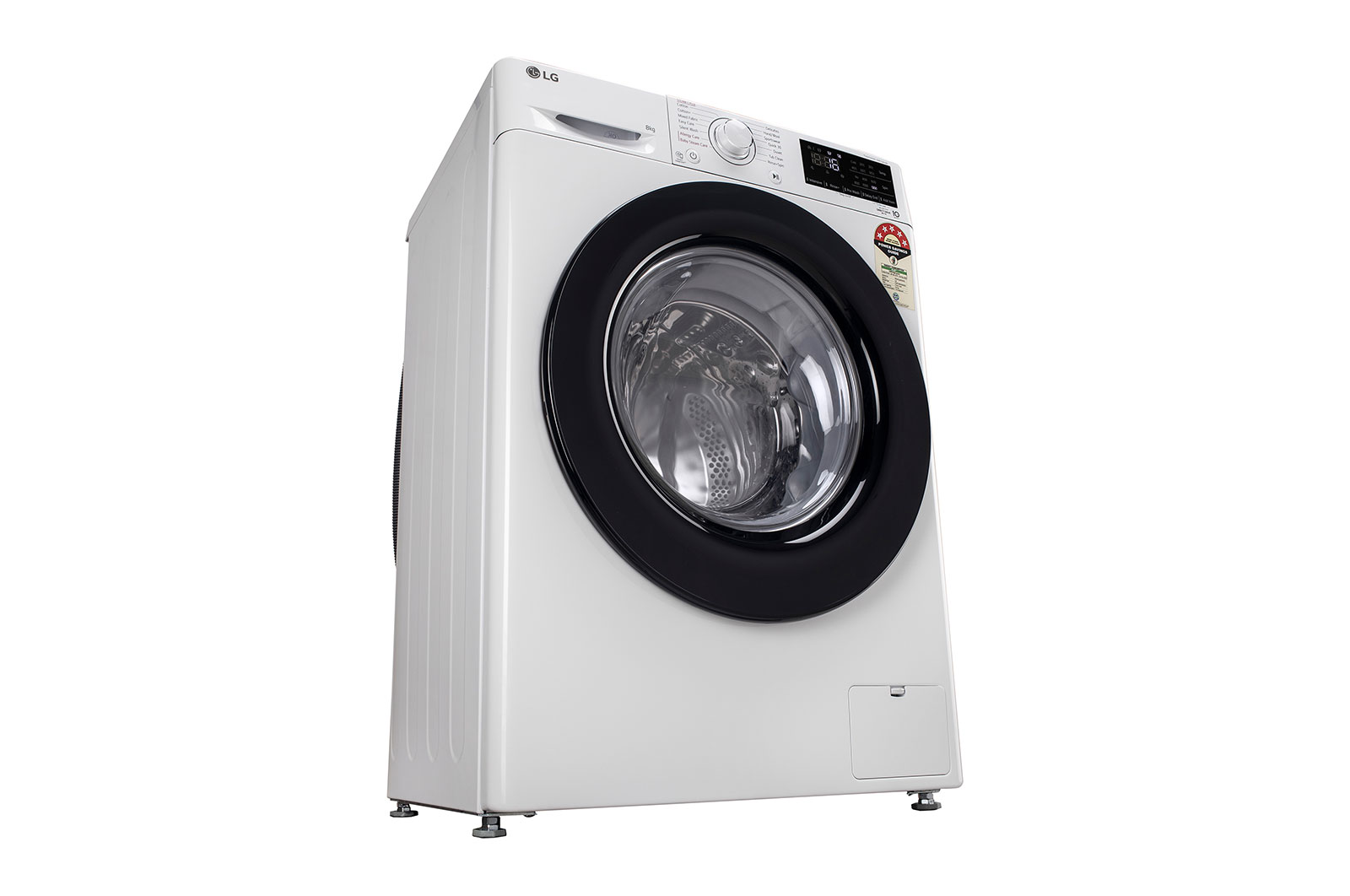 LG 8Kg Front Load Washing Machine, AI Direct Drive™, White, FHP1208Z3W