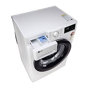 LG 8Kg Front Load Washing Machine, AI Direct Drive™, White, FHP1208Z3W