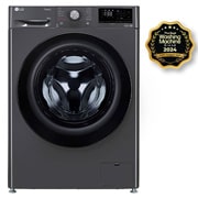 LG FHP1208Z5M front loading washing machine front view