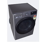 LG 9Kg Front Load Washing Machine, AI Direct Drive™, Middle Black, FHP1209Z5M