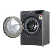 LG 9Kg Front Load Washing Machine, AI Direct Drive™, Middle Black, FHP1209Z5M