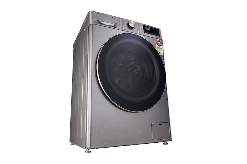 LG 9Kg Front Load Washing Machine, AI Direct Drive™, Platinum Silver, 5 Star, FHP1209Z7P