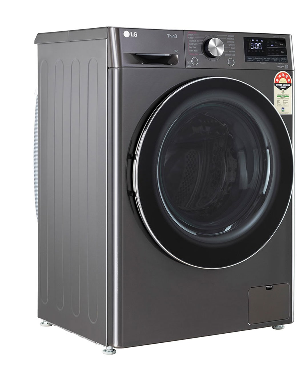 9KG Front Load Automatic Washing Machine- FHP1209Z9B | LG IN