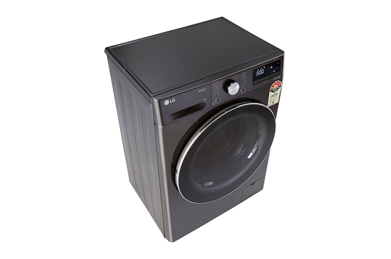 LG 9Kg Front Load Washing Machine, AI Direct Drive™, Black VCM, 5 Star, FHP1209Z9B