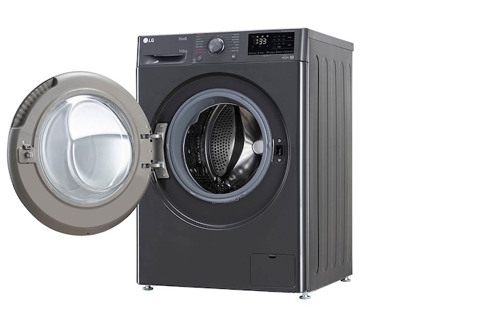 LG 10Kg Front Load Washing Machine, AI Direct Drive™, Middle Black, 5 Star, FHP1410Z5M