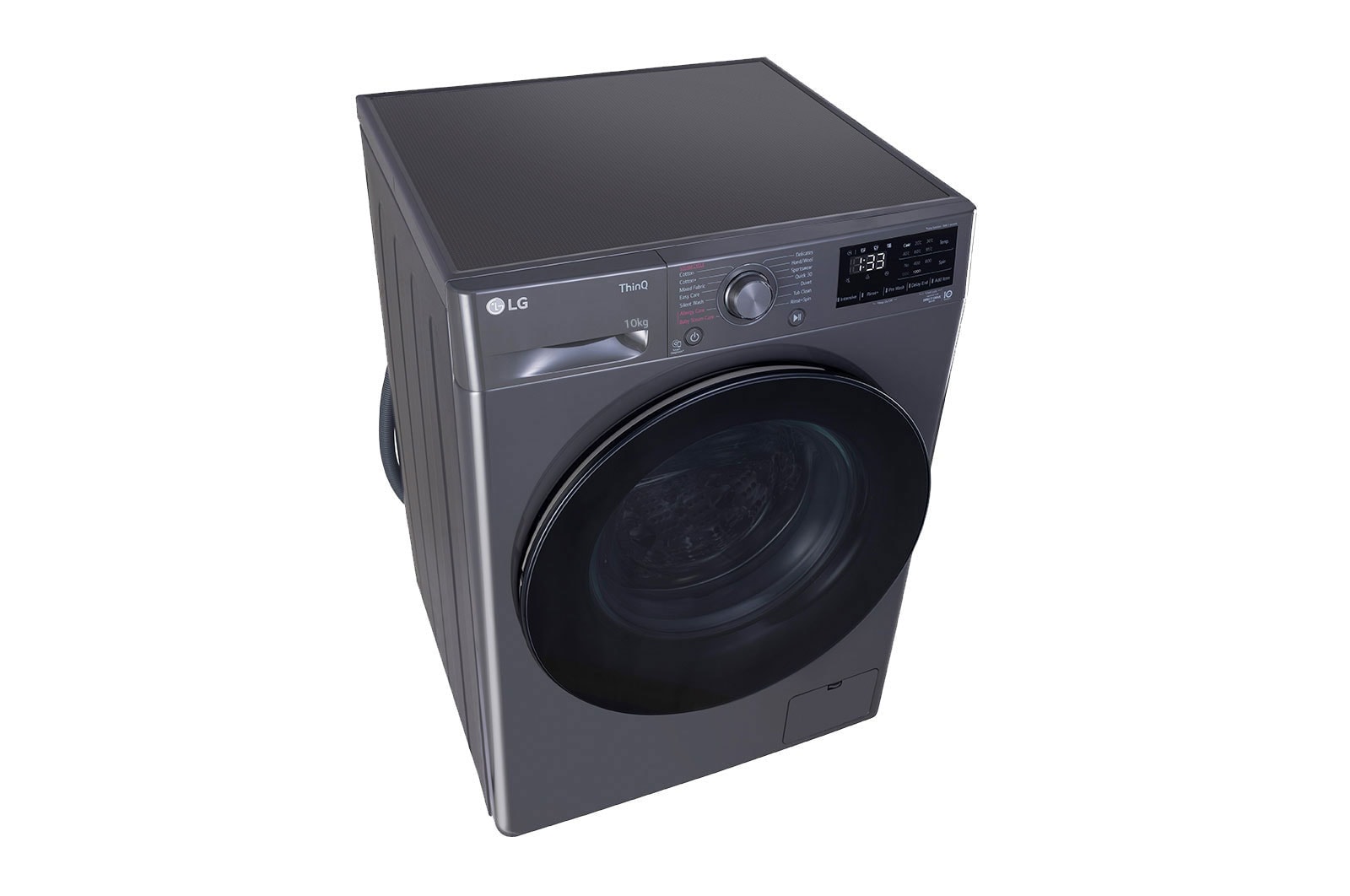 LG 10Kg Front Load Washing Machine, AI Direct Drive™, Middle Black, FHP1410Z5M