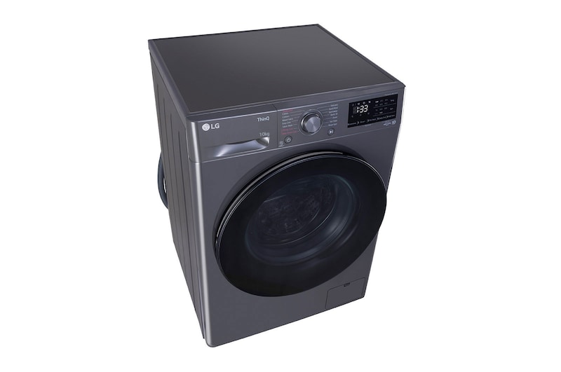 LG 10Kg Front Load Washing Machine, AI Direct Drive™, Middle Black, 5 Star, FHP1410Z5M