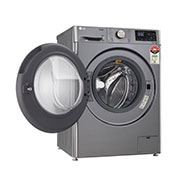 LG 10Kg Front Load Washing Machine, AI Direct Drive™, Platinum Silver, FHP1410Z7P