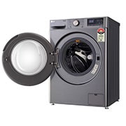 LG 10Kg Front Load Washing Machine, AI Direct Drive™, Platinum Silver, FHP1410Z7P