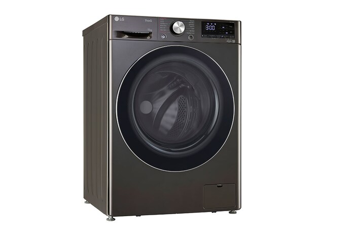 LG 11 Kg Front Load Washing Machine, AI Direct Drive™, Steam+, Black VCM, 5 Star, FHP1411Z9B
