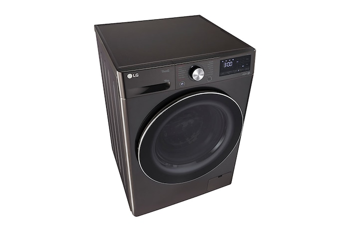 LG 11 Kg Front Load Washing Machine, AI Direct Drive™, Steam+, Black VCM, 5 Star, FHP1411Z9B