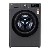 LG FHV1207Z4M front loading washing machine front view