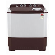 LG P1050SRAZ semi automatic washing machine front view