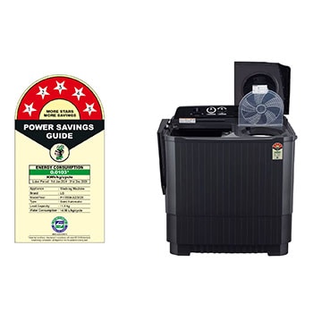 Front view with door open