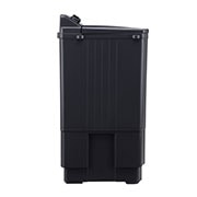 LG 11.5Kg Semi Automatic Top Load Washing Machine, Roller Jet Pulsator + Soak, Middle Black, P115ASKAZ