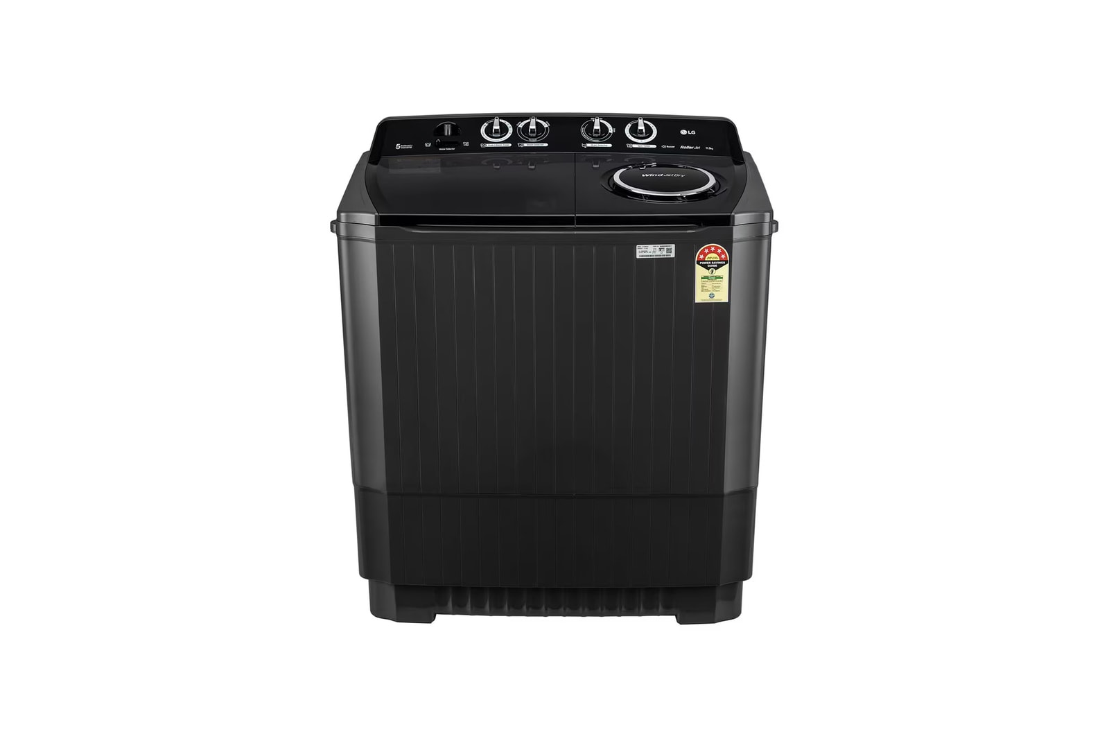 LG P115ASLAZ Semi Automatic Washing Machines front view