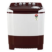 LG P7010RRAZ semi automatic washing machine front view