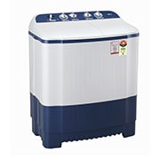 LG 7.5Kg, Semi Automatic Washing Machine, Roller Jet Pulsator, Dark Blue , P7510RBAZ