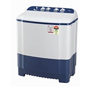 LG 7.5Kg, Semi Automatic Washing Machine, Roller Jet Pulsator, Dark Blue , P7510RBAZ