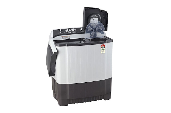 LG 7.5 Kg Semi Automatic Washing Machine, Roller Jet Pulsator, 3 Wash Programs, Dark Grey, 5 Star, P7510RGAZ