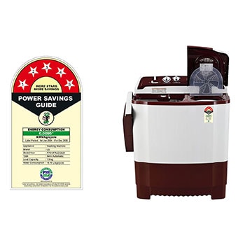 Front view with door open