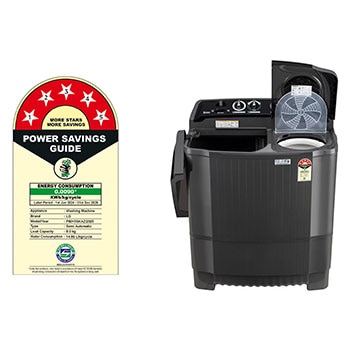 Front view with door open