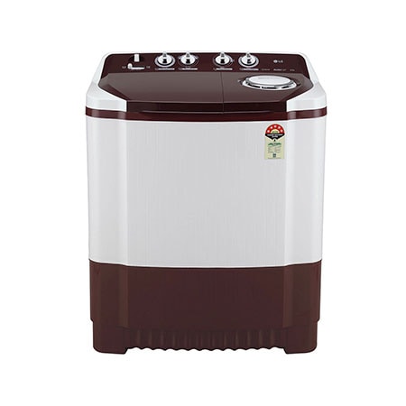 LG P8030SRAZ semi automatic washing machine front view