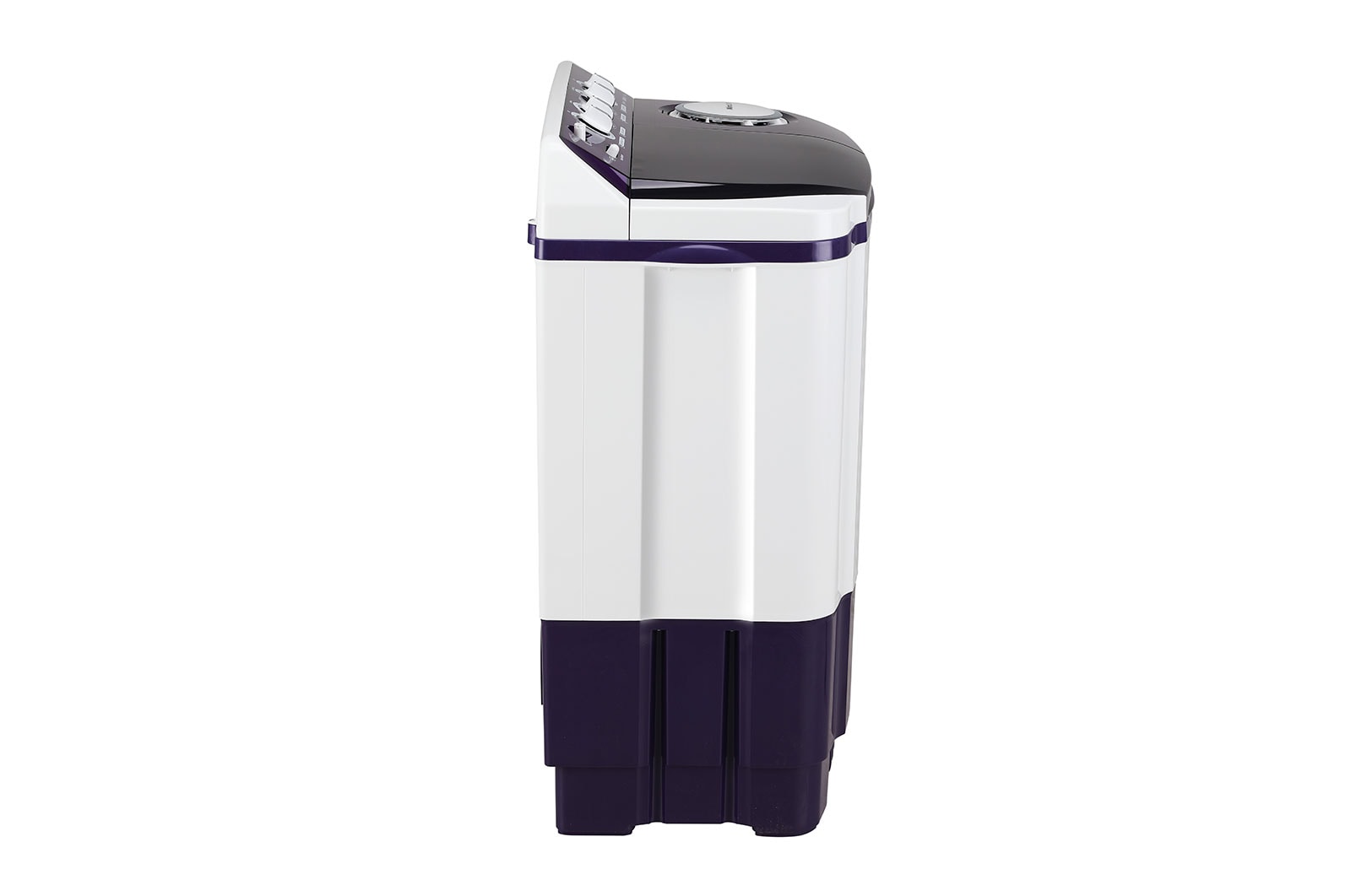 LG 8.5Kg Semi Automatic Top Load Washing Machine, Roller Jet Pulsator + Soak, Purple, P8535SPMZ