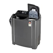 LG 9.5Kg, Semi Automatic Top Load Washing Machine, , Roller Jet Pulsator + Soak, Rat Away, Middle Black , P9555SKAZ