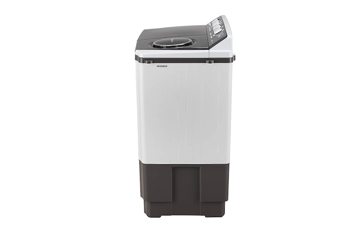 LG 9.5Kg Semi Automatic Washing Machine, Roller Jet Pulsator + Soak, Dark Gray, P955ASGAZ