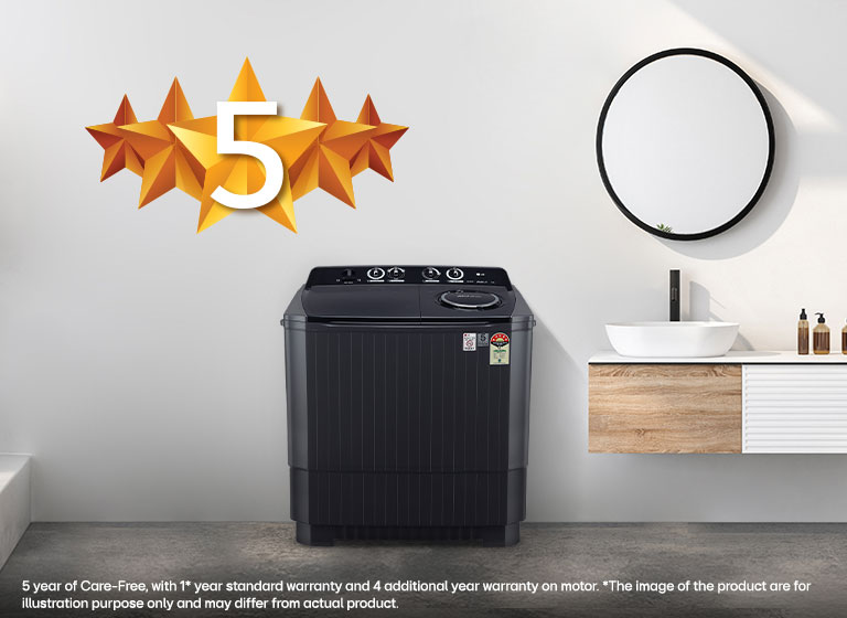 5 Years of Care-Free Laundry