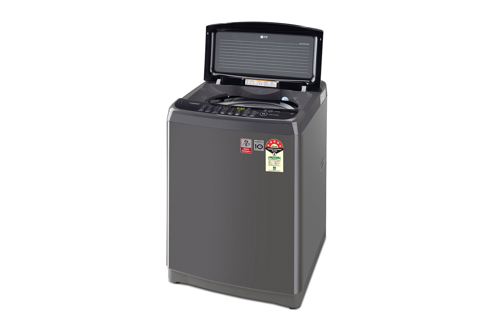 LG 6.5 kg, Top Load Washing Machine, Jet Spray+, Middle Black, T65SJMB1Z