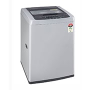 LG 6.5Kg Top Load Washing Machine, Smart Inverter Motor, Middle Free Silver, T65SKSF4ZD