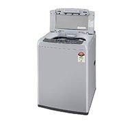 LG 6.5Kg Top Load Washing Machine, Smart Inverter Motor, Middle Free Silver, T65SKSF4ZD