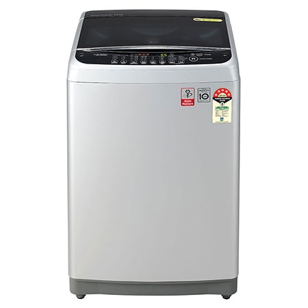 LG T70AJSF1Z top loading washing machine front view