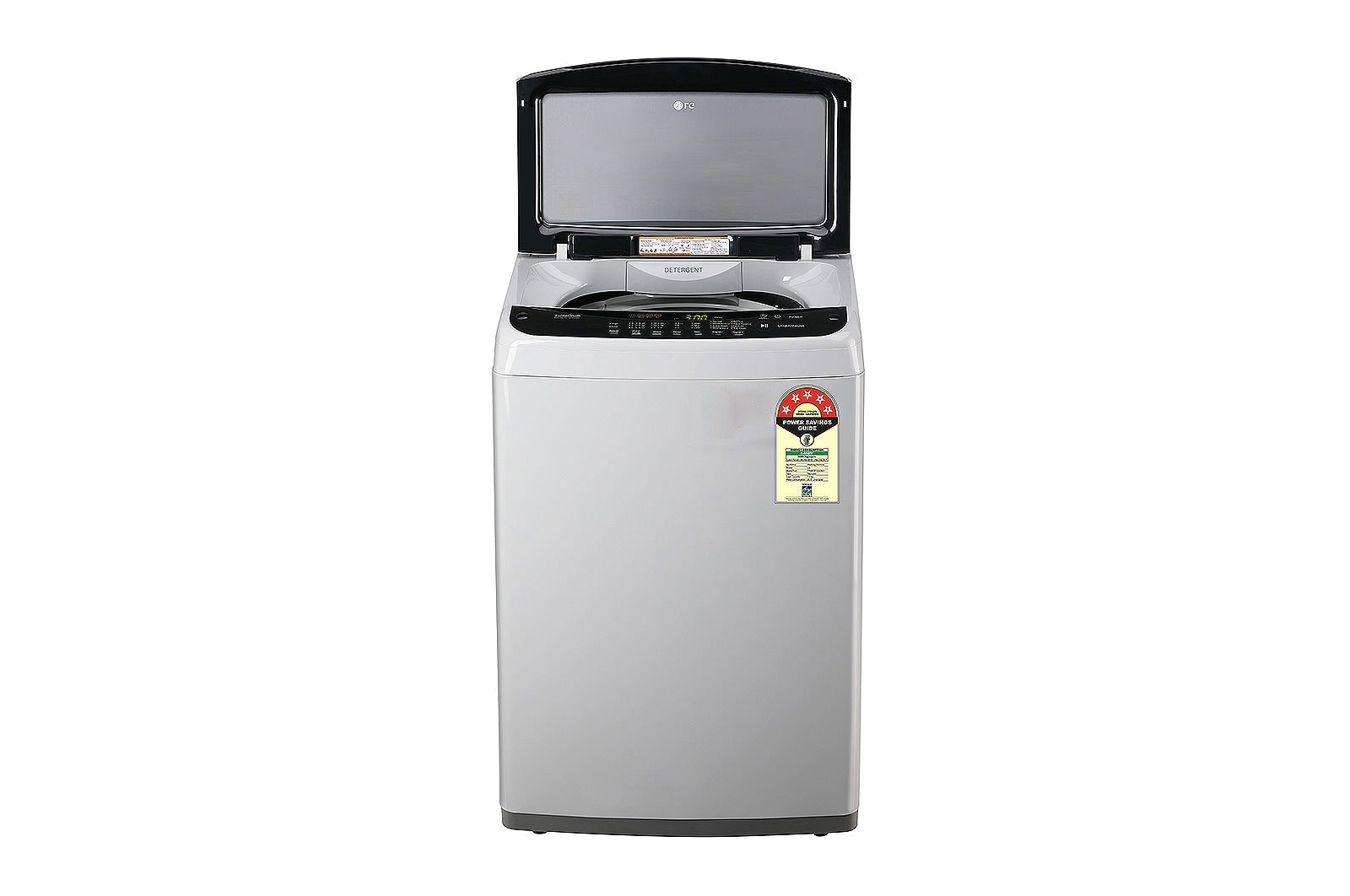 LG 7Kg Top Load Washing Machine, Smart Inverter Motor, Middle Free Silver, T70SPSF1ZA