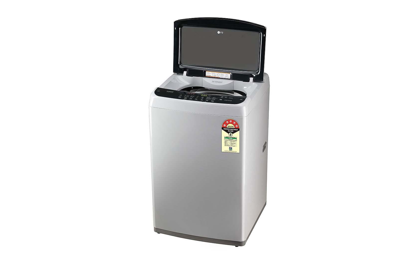 LG 7Kg Top Load Washing Machine, Smart Inverter Motor, Middle Free Silver, T70SPSF1ZA