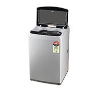 LG 7Kg Top Load Washing Machine, Smart Inverter Motor, Middle Free Silver, T70SPSF1ZA