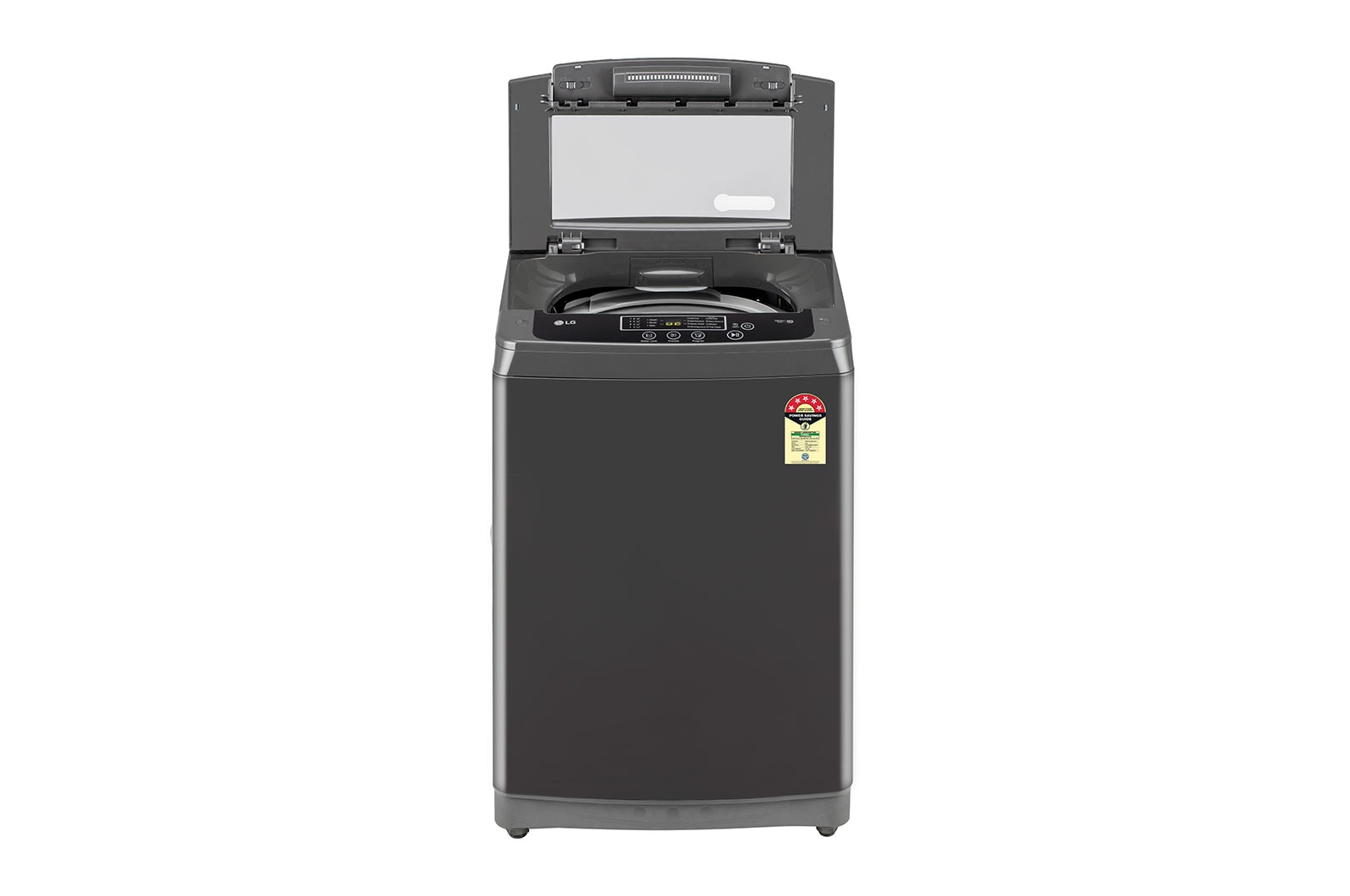 LG 7.5 Kg Top Load Washing Machine, Smart Inverter Motor, Middle Black, T75SKMB1Z