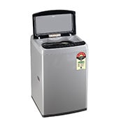 LG 7.5Kg Top Load Washing Machine, Smart Inverter Motor, Middle Free Silver , T75SPSF1Z