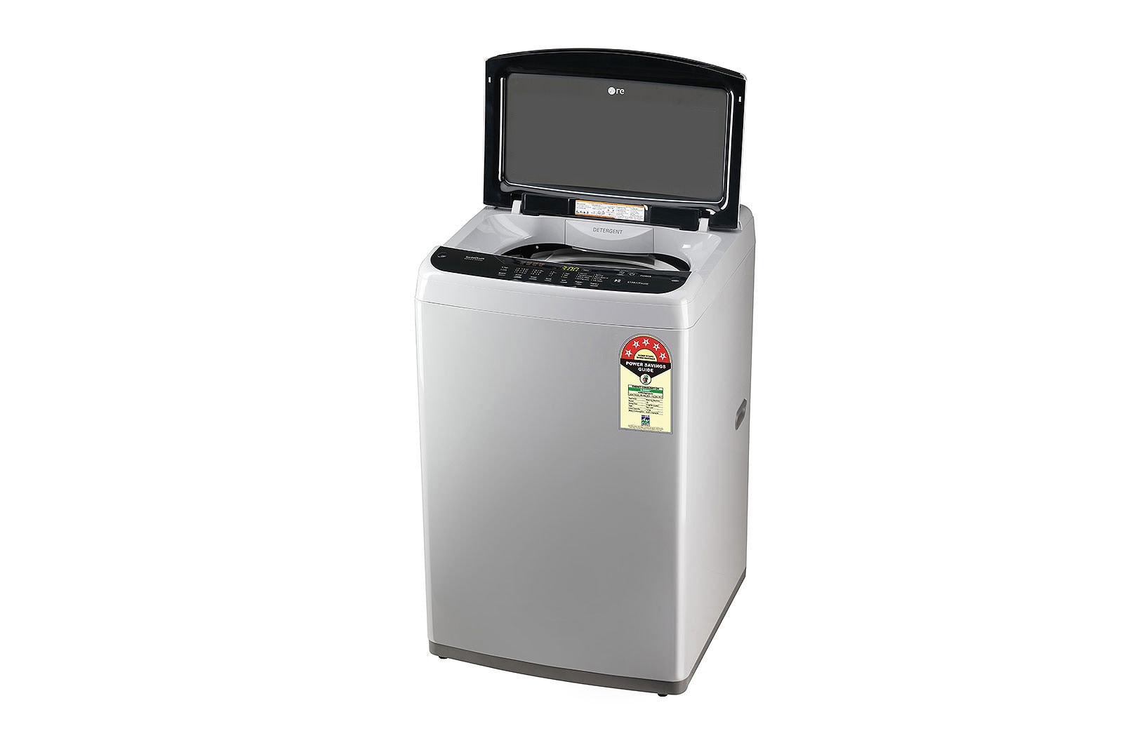 LG 7.5Kg Top Load Washing Machine, Smart Inverter Motor, Middle Free Silver , T75SPSF1Z