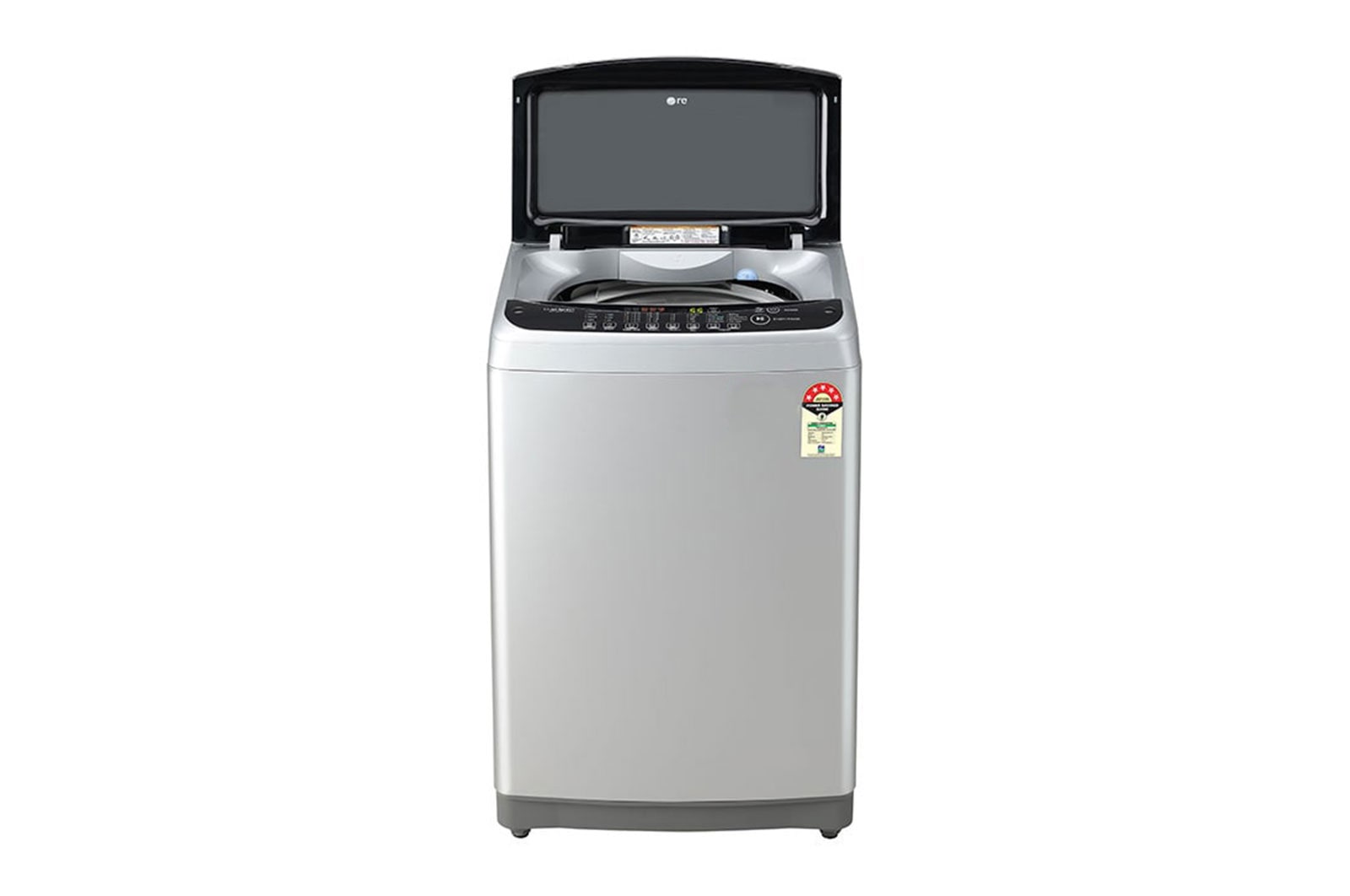 LG 8Kg Top Load Washing Machine, Auto Tub Clean, Middle Free Silver, T80AJSF1Z