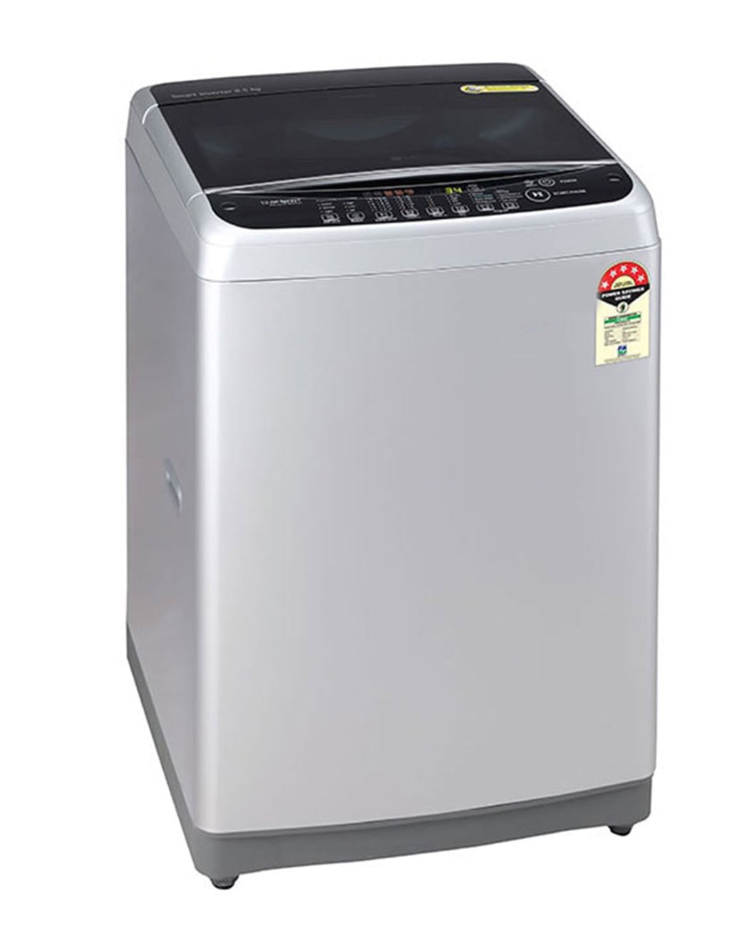 LG 8Kg Top Load Washing Machine, Auto Tub Clean, Middle Free Silver ...