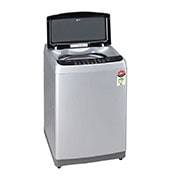 LG 8Kg Top Load Washing Machine, Auto Tub Clean, Middle Free Silver, T80AJSF1Z