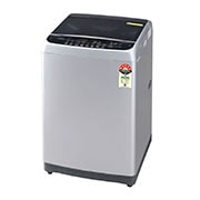 LG 8Kg Top Load Washing Machine, Auto Tub Clean, Middle Free Silver, T80AJSF1Z