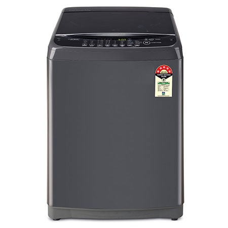 

LG 8Kg Top Load Washing Machine, Smart Inverter Motor, Middle Black - T80SNMB1Z